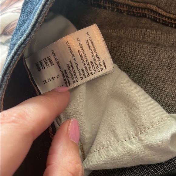 Distressed Blue Jeans - Picture 3 of 5